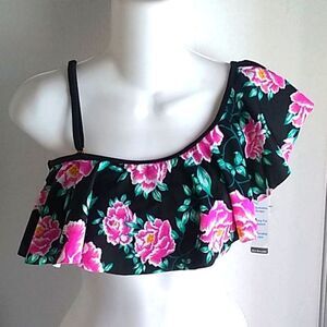 Womens Time And Tru Bathing Suit Top Size S